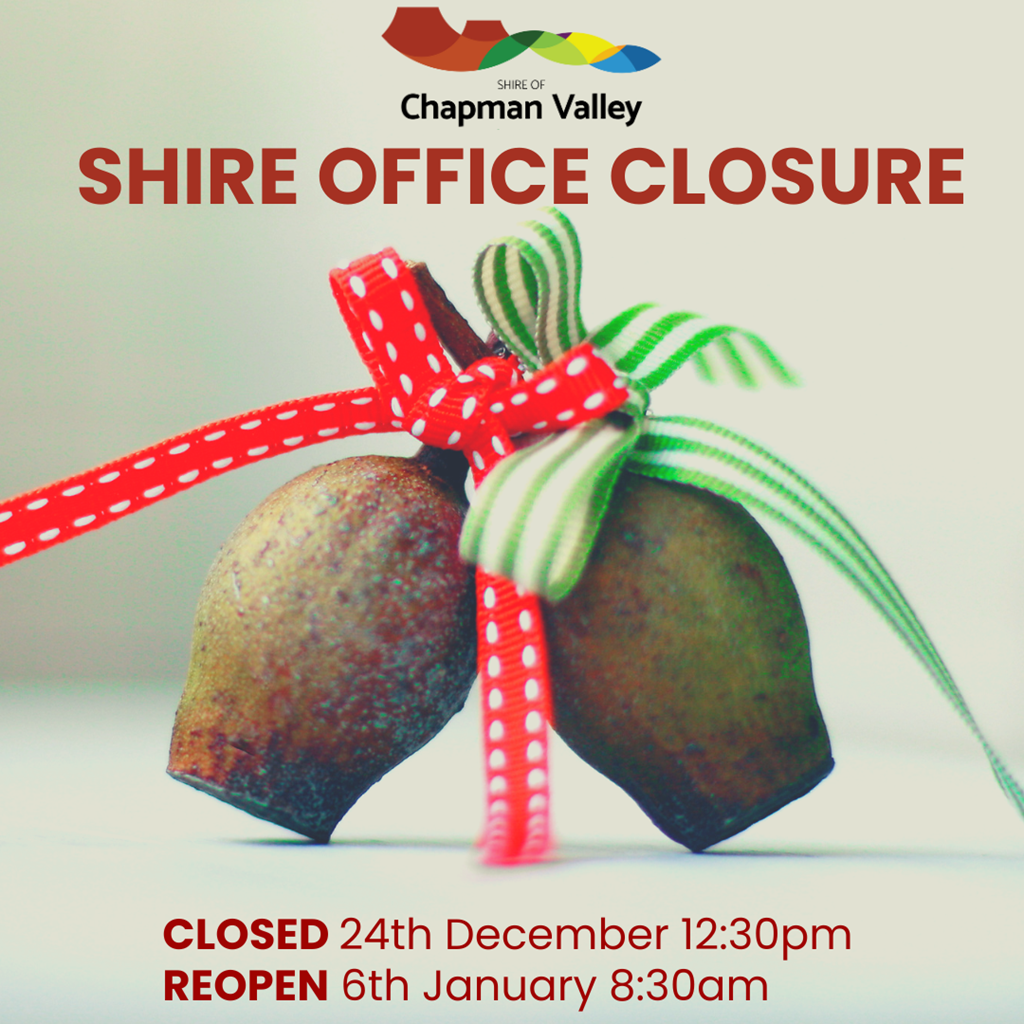 SHIRE OFFICE CLOSED